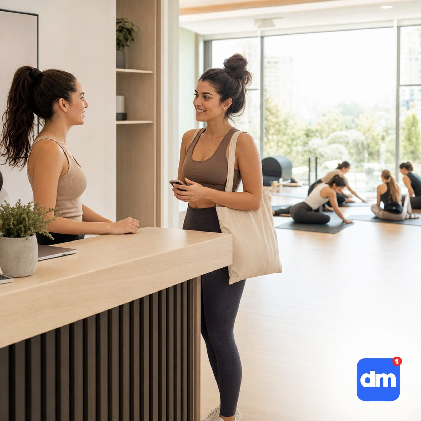Spor Salonları, Pilates ve Yoga Stüdyoları için Instagram chatbotu kapak görseli